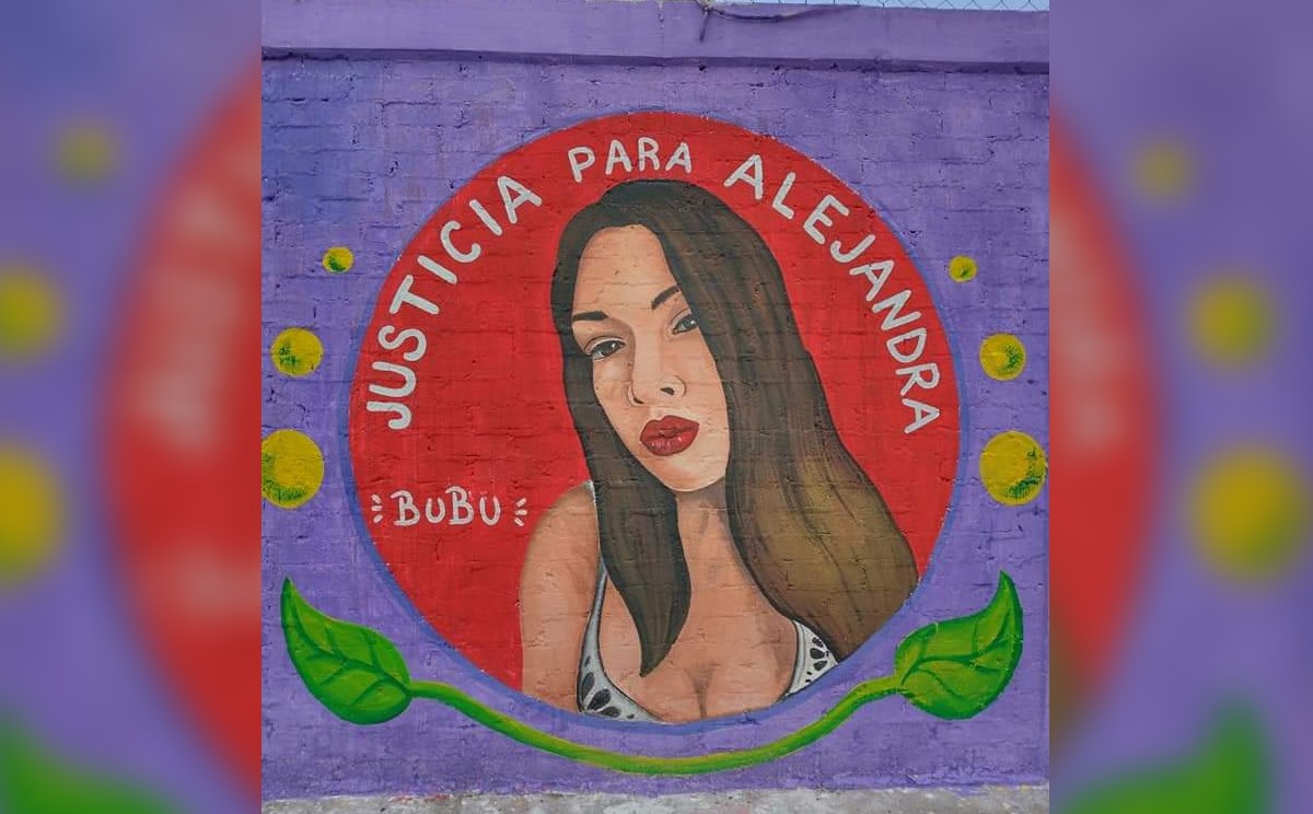 Este mural forma parte de una serie para más víctimas.