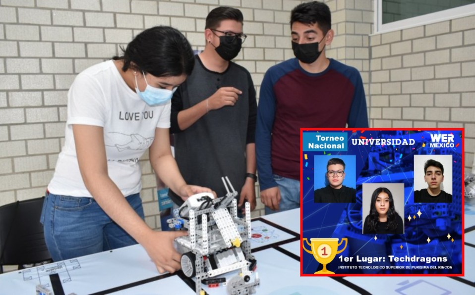 Estudiantes de Purísima del Rincón ganan Concurso Nacional de Robótica