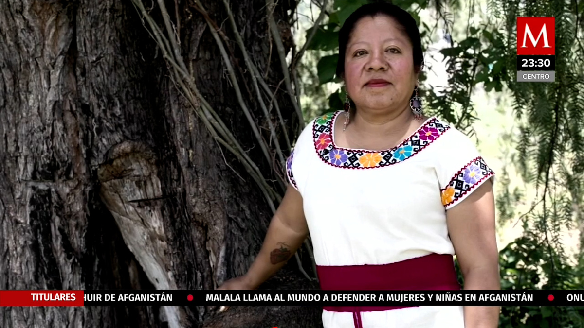 Gilberta Mendoza Salazar, perito en lengua nos platica de su labor