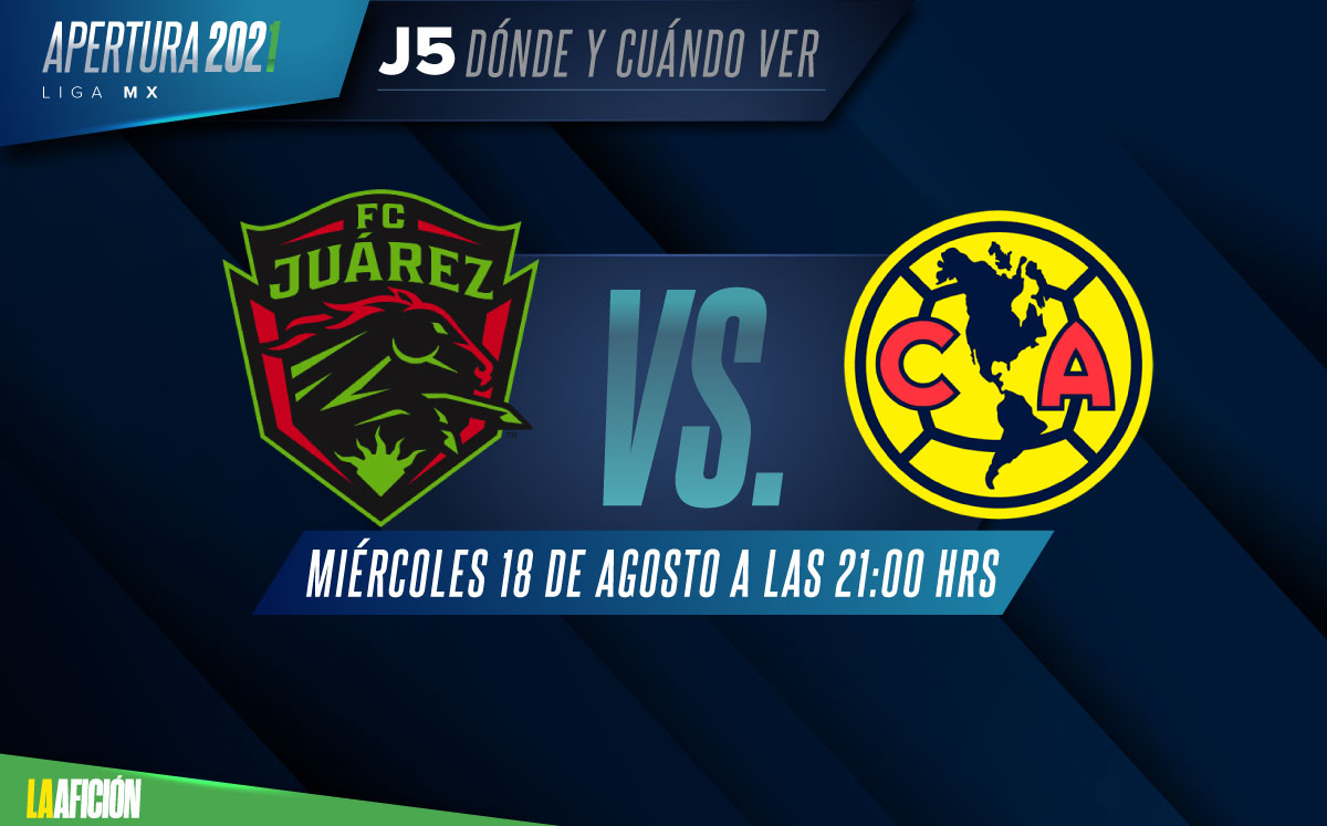 Juárez vs América: Horario y dónde ver Liga MX