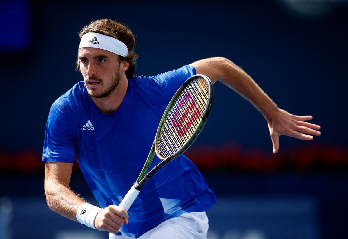 Stefanos Tsitsipas no se vacunará (AFP)
