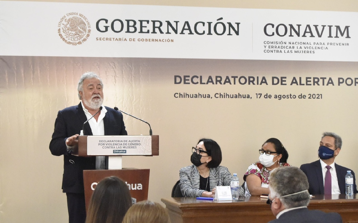 El subsecretario de Derechos Humanos, Población y Migración, Alejandro Encinas. (Especial)