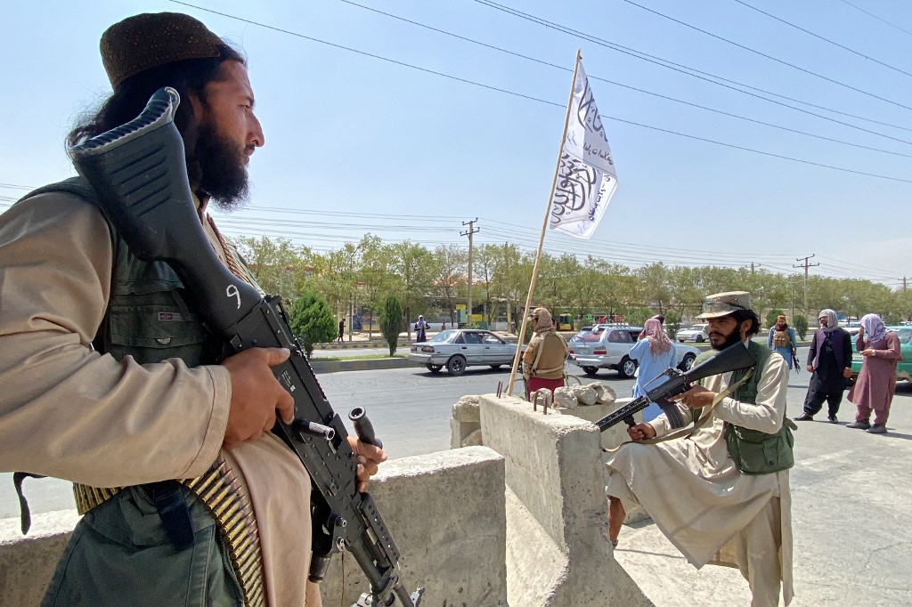 Los talibanes tomaron el poder en Kabul, Afganistán, el domingo. | AFP