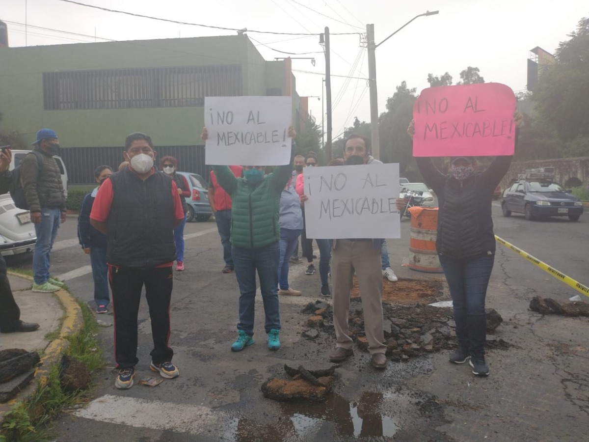 Alrededor de 50 habitantes se unieron a la protesta (Especial)