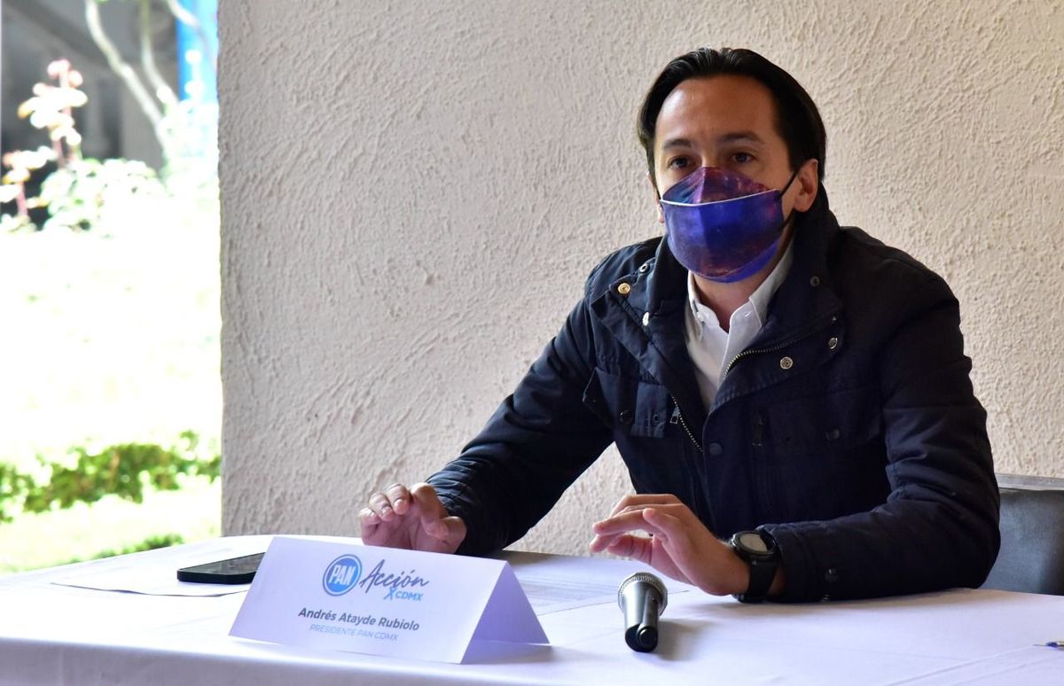 Andrés Atayde, dirigente del PAN en CdMx | Especial