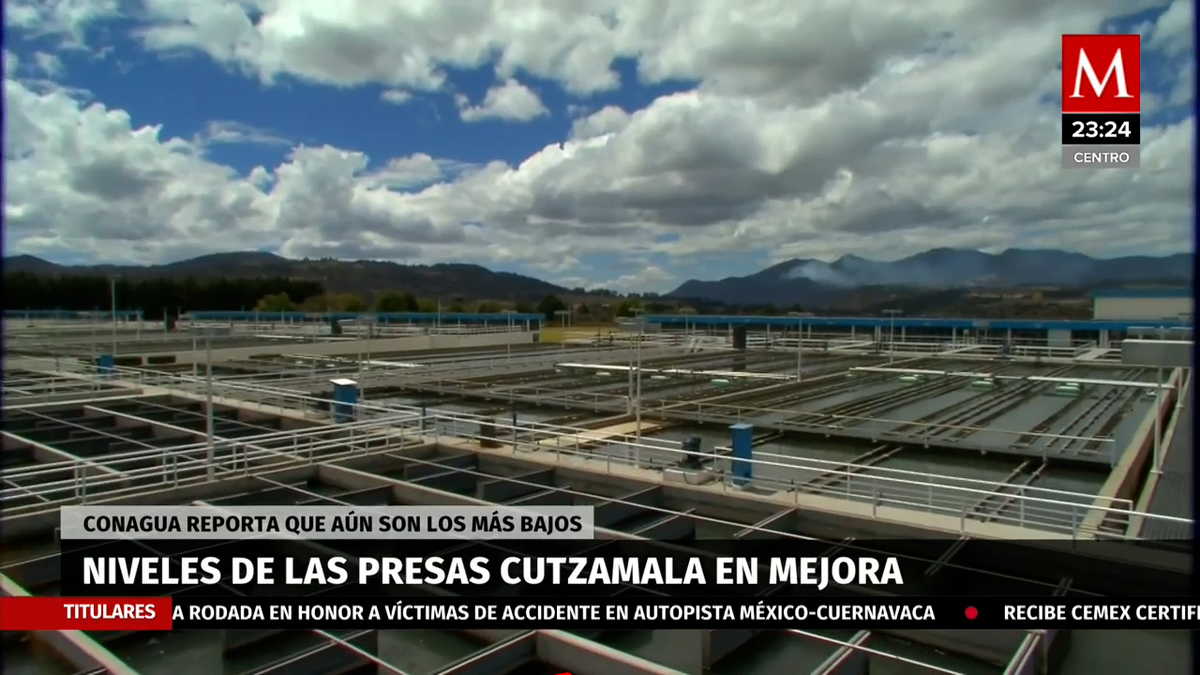 Cutzamala se recupera pero almacenamiento es el más bajo: Conagua