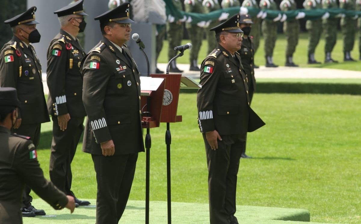 Designación y toma de protesta del Comandante del Ejército Mexicano (Octavio Hoyos)