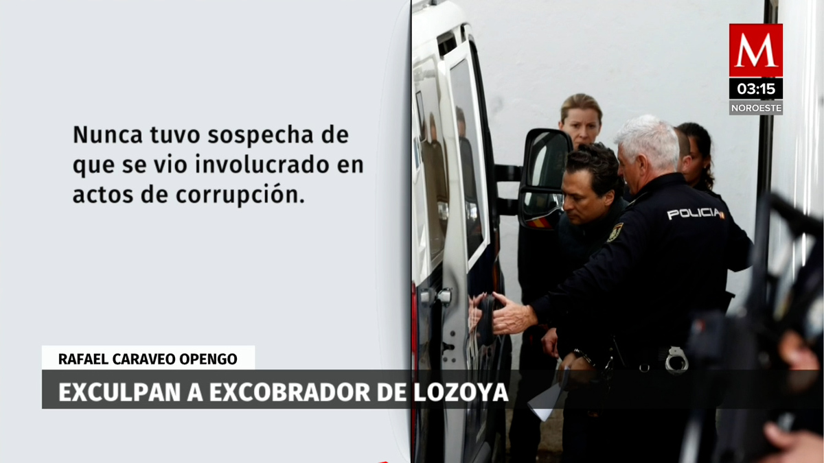 Exculpan a ex cobrador de sobornos de Lozoya