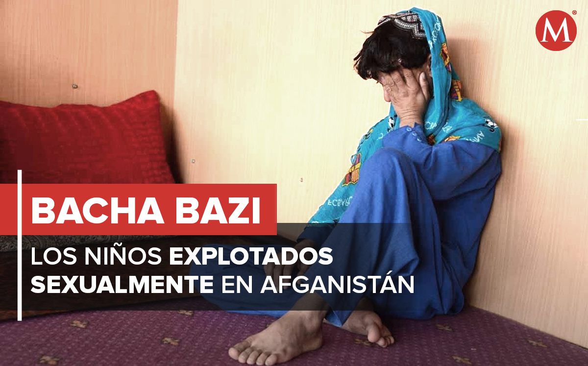 La explotación sexual contra niños y adolescentes aumentó en el último tiempo en Afganistán. | Foto: AFP; Diseño: Margarita Salmoran