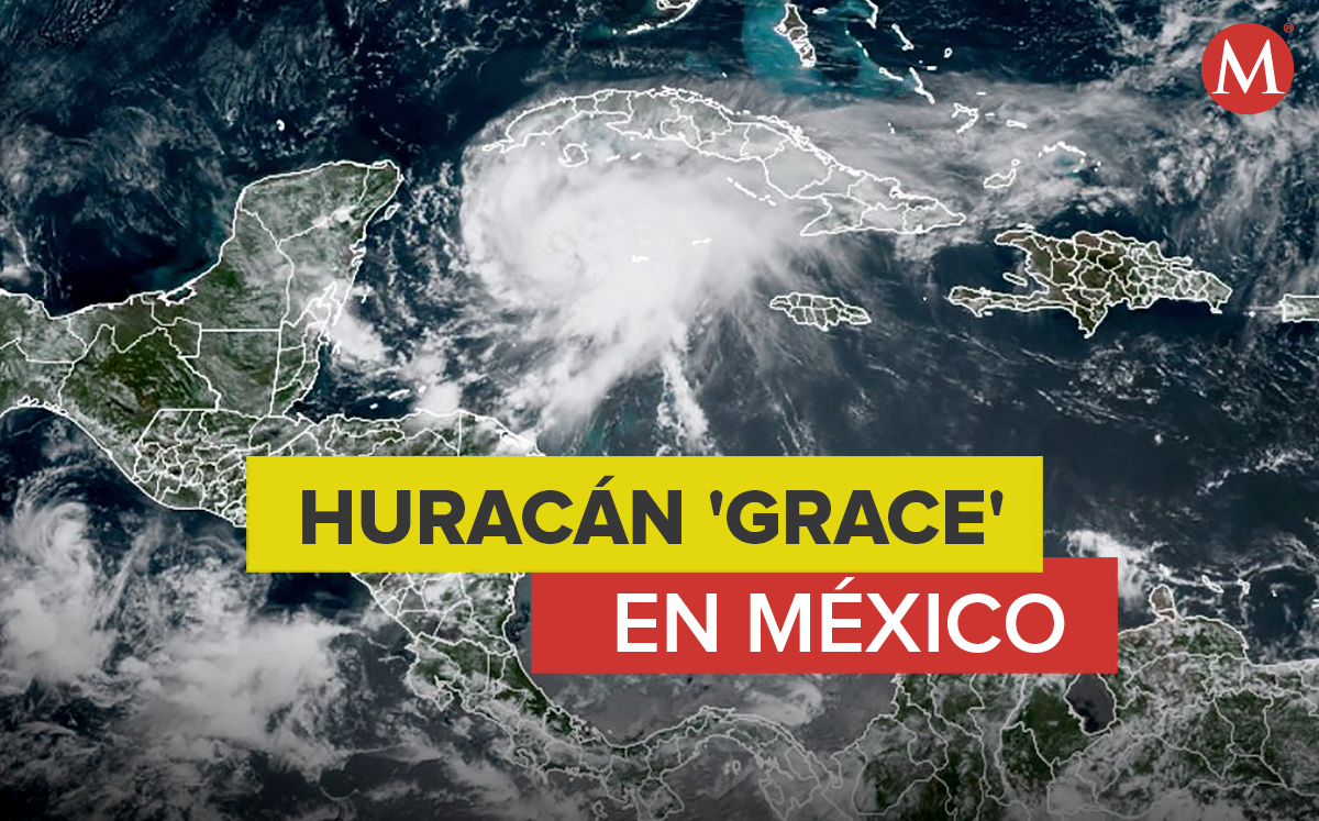 El Huracán Grace, de categoría 1, tocó tierra este jueves. (AFP)