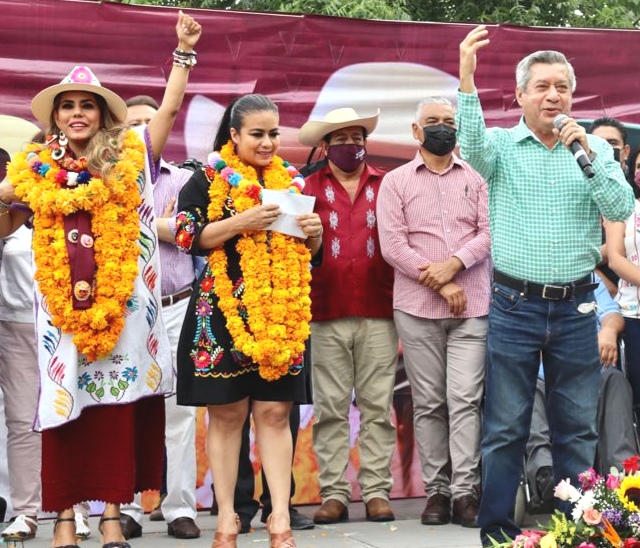 Morena le pidió al TEPJF que respete el triunfo de Evelyn Salgado Pineda como gobernadora de Guerrero. (Rogelio Agustín).