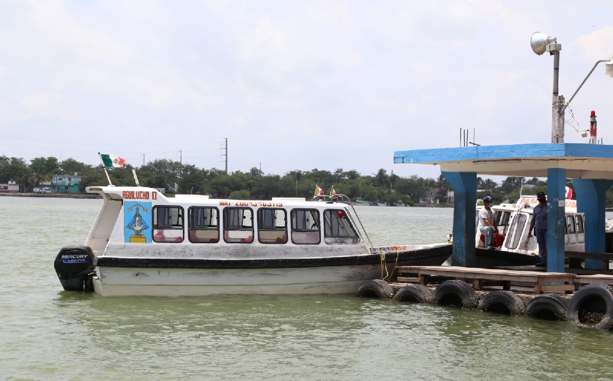 Pasos de lancha entre Tampico y norte de Veracruz. (Yazmín Sánchez)