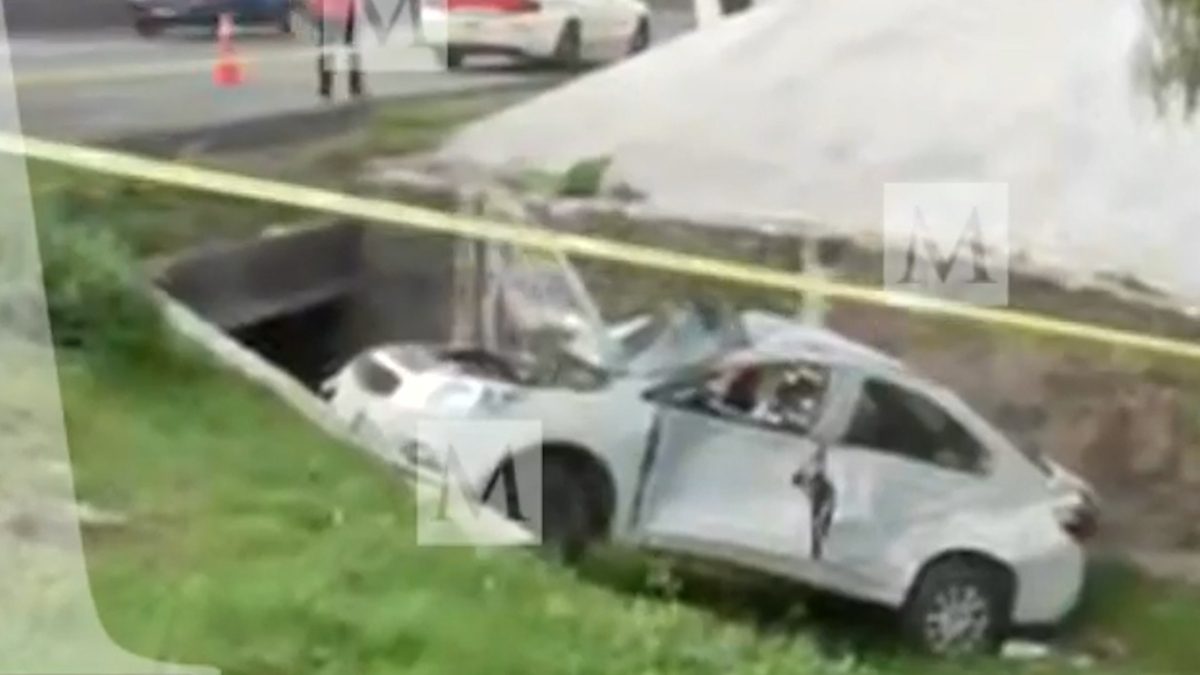 Accidente en la México-Pachuca deja una persona fallecida