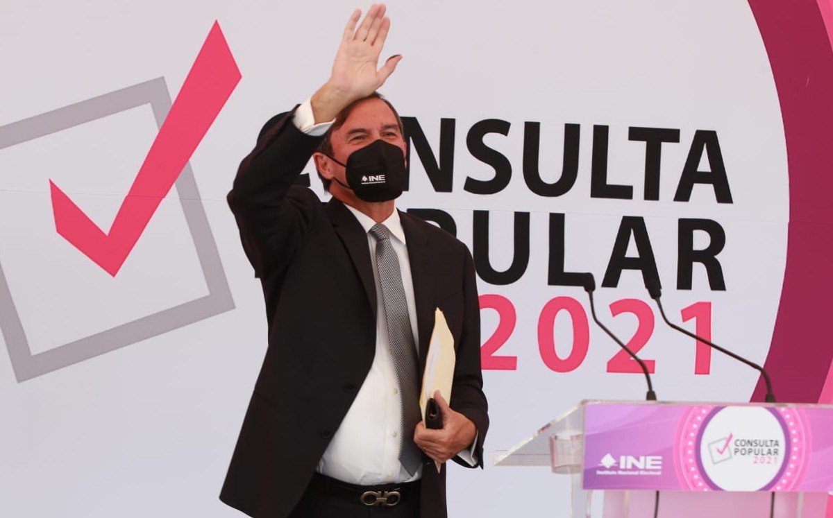 Edmundo Jacobo Molina, secretario ejecutivo del Instituto Nacional Electoral. | Especial