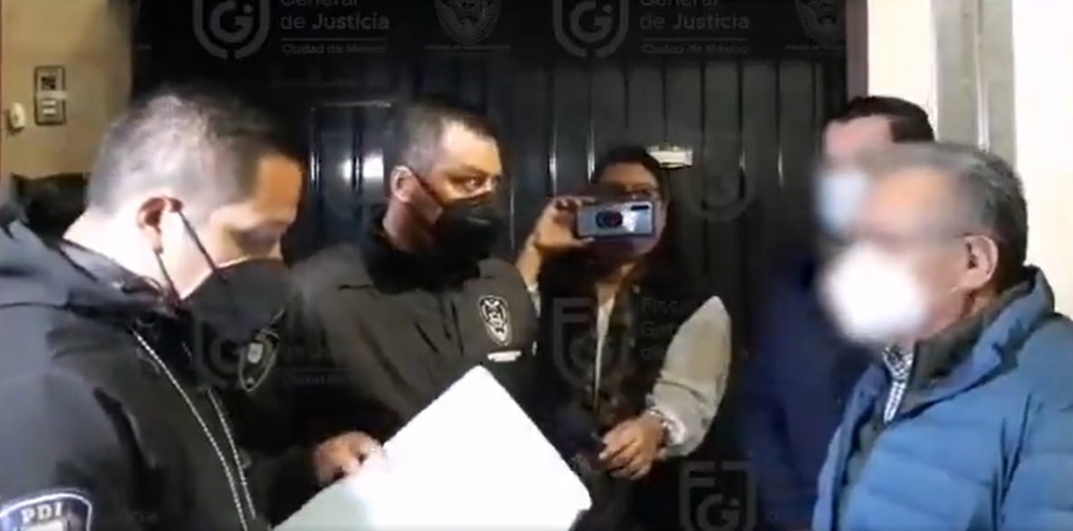 El diputado fue ingresado al reclusorio Oriente.