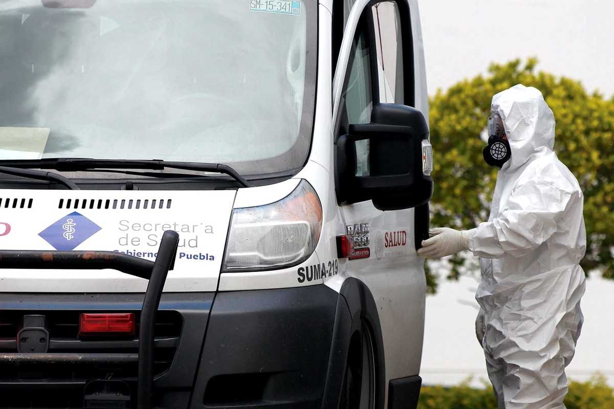 El estado de Puebla registró su peor día durante toda la pandemia. (Melanie Torres)