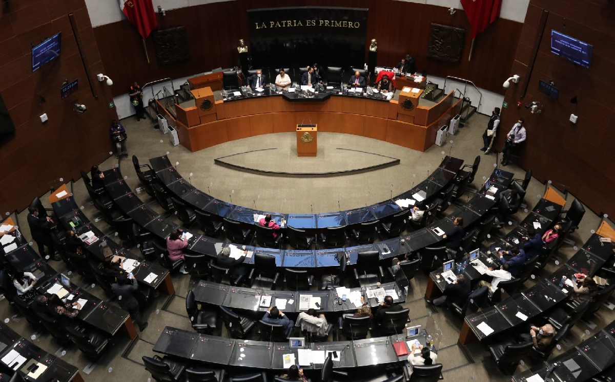 Ayer se llevó a cabo la sesión plenaria de la Comisión Permanente en el edificio del Senado. (Cuartoscuro)