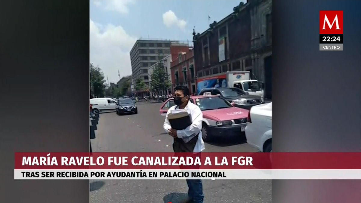 María Ravelo acudió a Palacio Nacional pero no fue atendida por AMLO