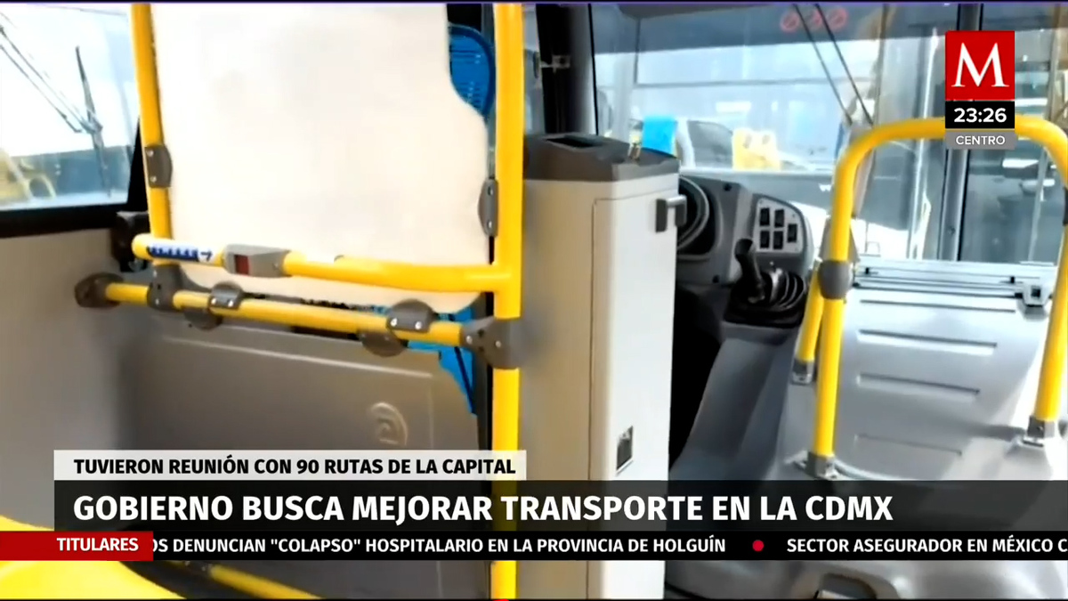 Movilidad CdMx. Semovi y transportistas acuerdan regular unidades