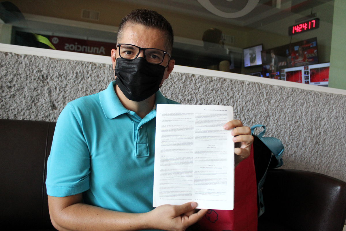 Raymundo Valadez, activista y defensor de los derechos de la comunidad LGBTI. (Lilia Ovalle)