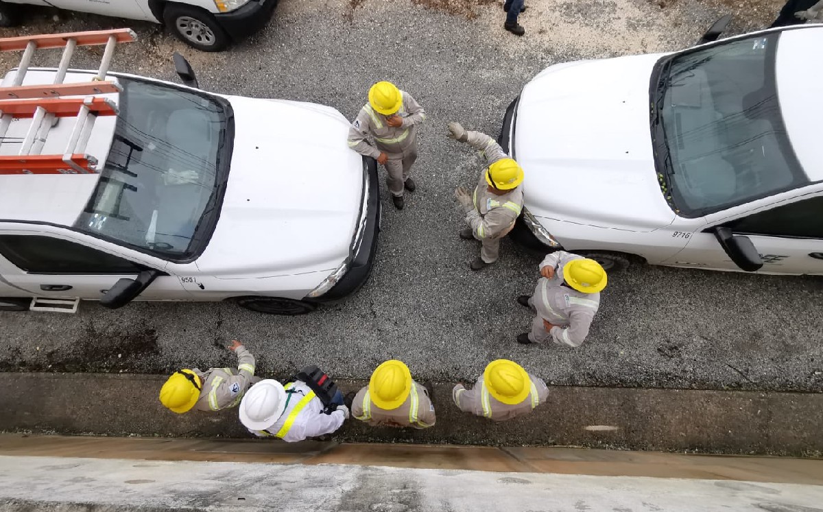 CFE activa operativo en Tamaulipas y Veracruz por huracán Grace. (@CFEmx)