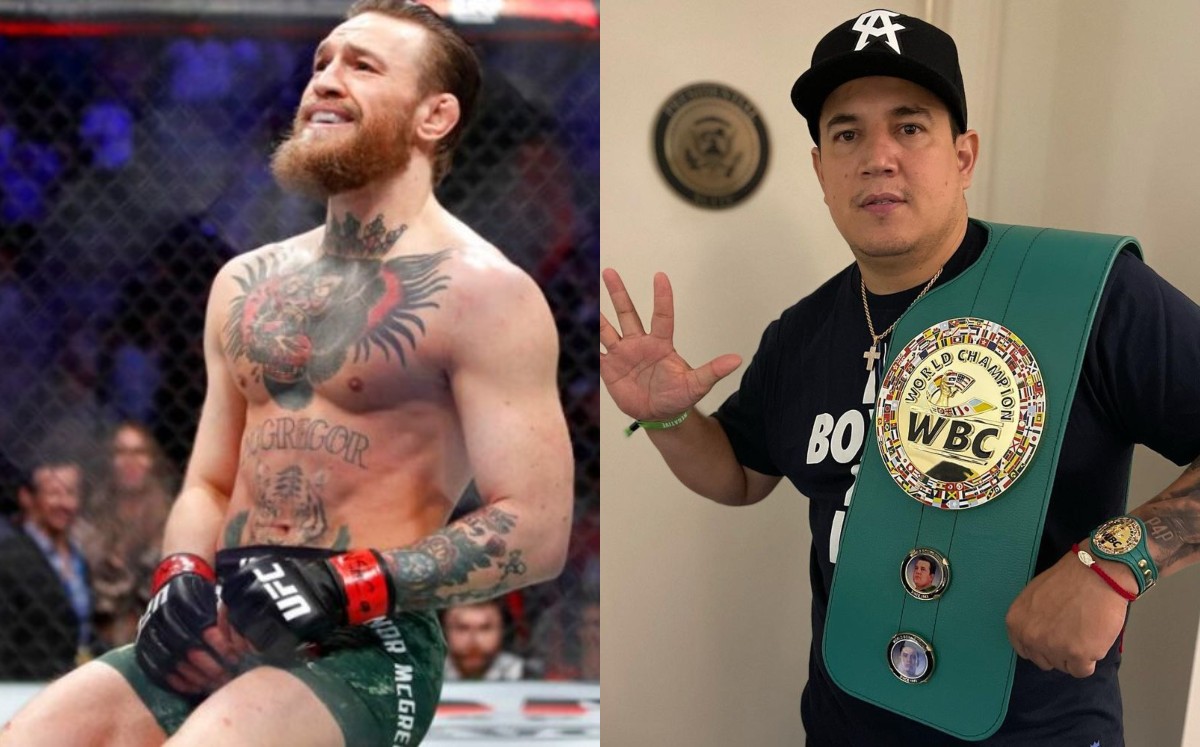 Connor McGregor elogia a Eddy Reynoso (AP/Instagram: @caneloteam)