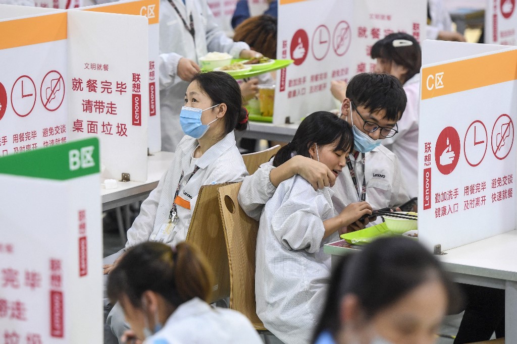 En China se dio el primer brote del covid-19 en diciembre de 2019. (AFP)