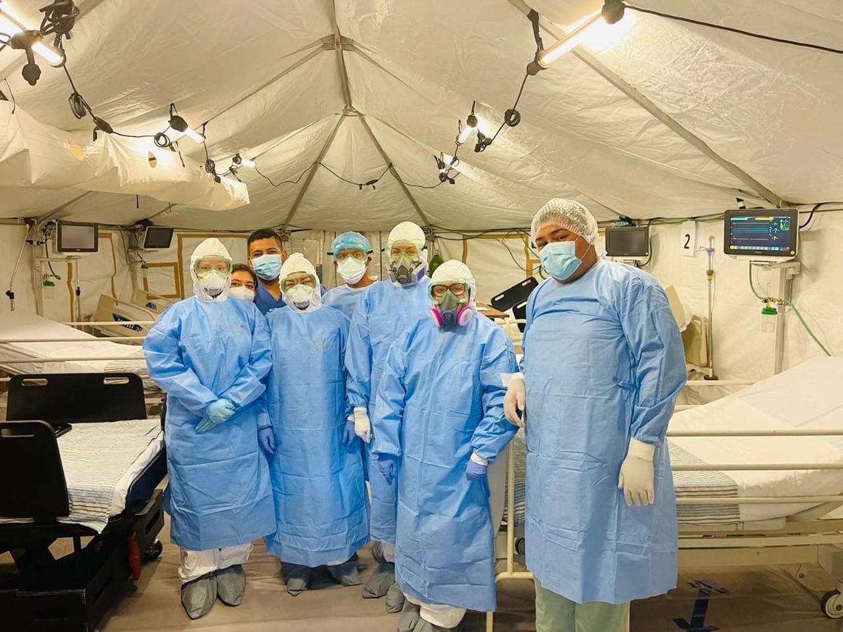 Fueron traslados los primeros pacientes. (Arnoldo Delgadillo)