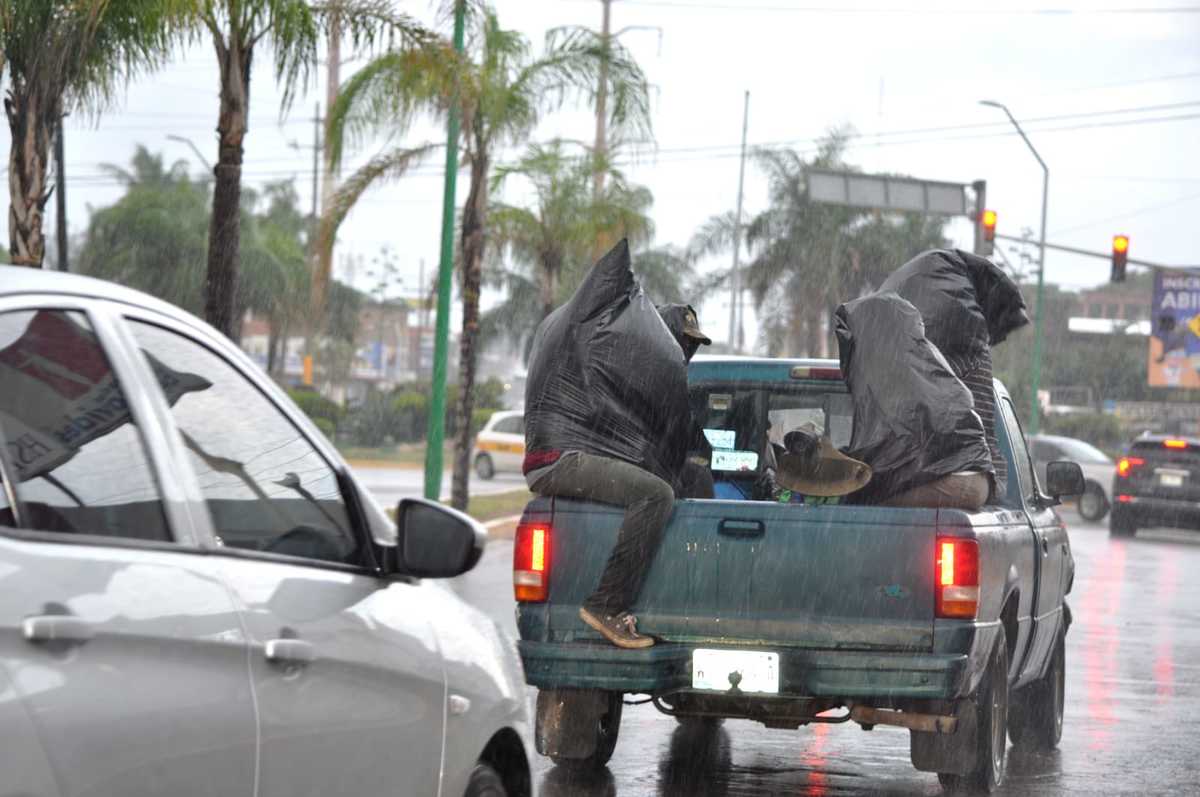 Lluvias en Tamaulipas. (Sergio Sánchez)