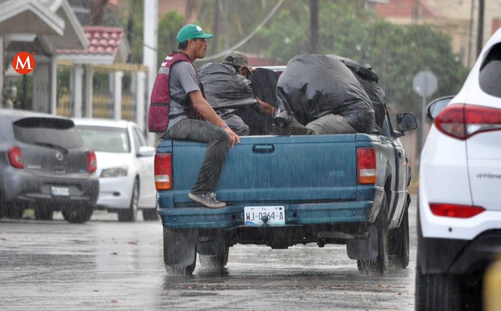Lluvias en Tamaulipas. (Sergio Sánchez)