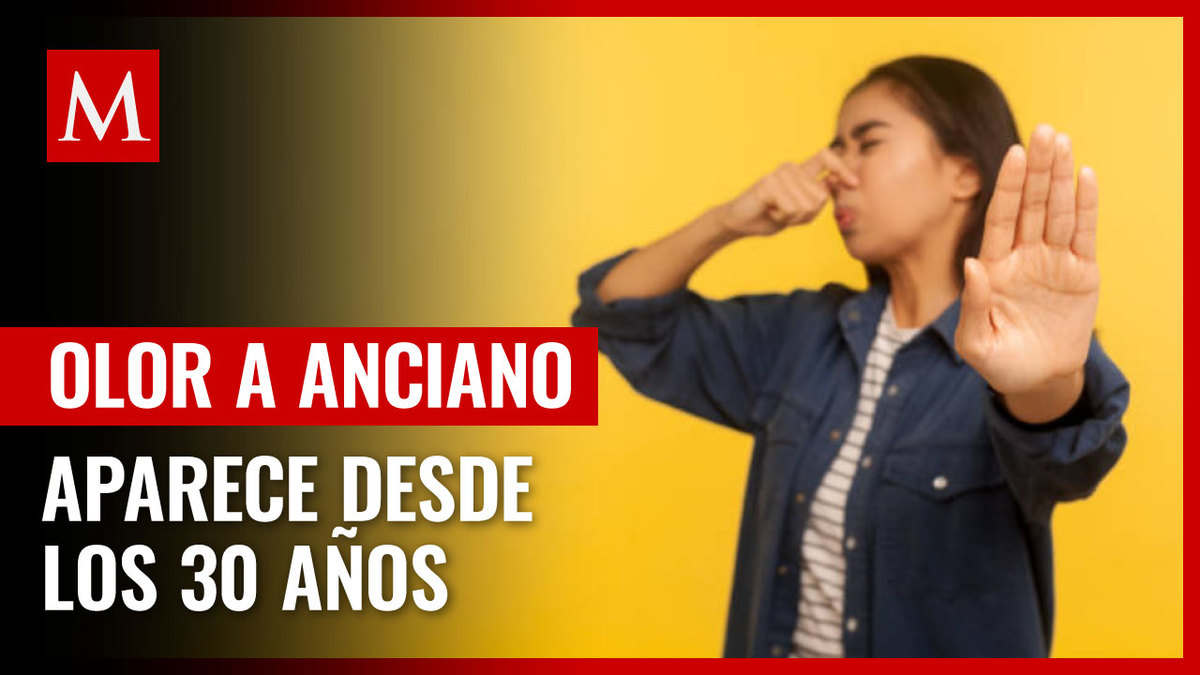 Olor a anciano aparece en humanos desde los 30 años: estudio