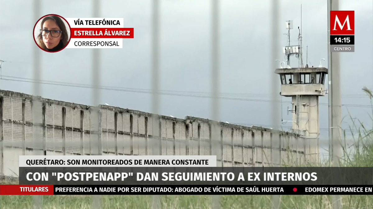 "Postepenaap" es la aplicación con la que monitorean a ex internos