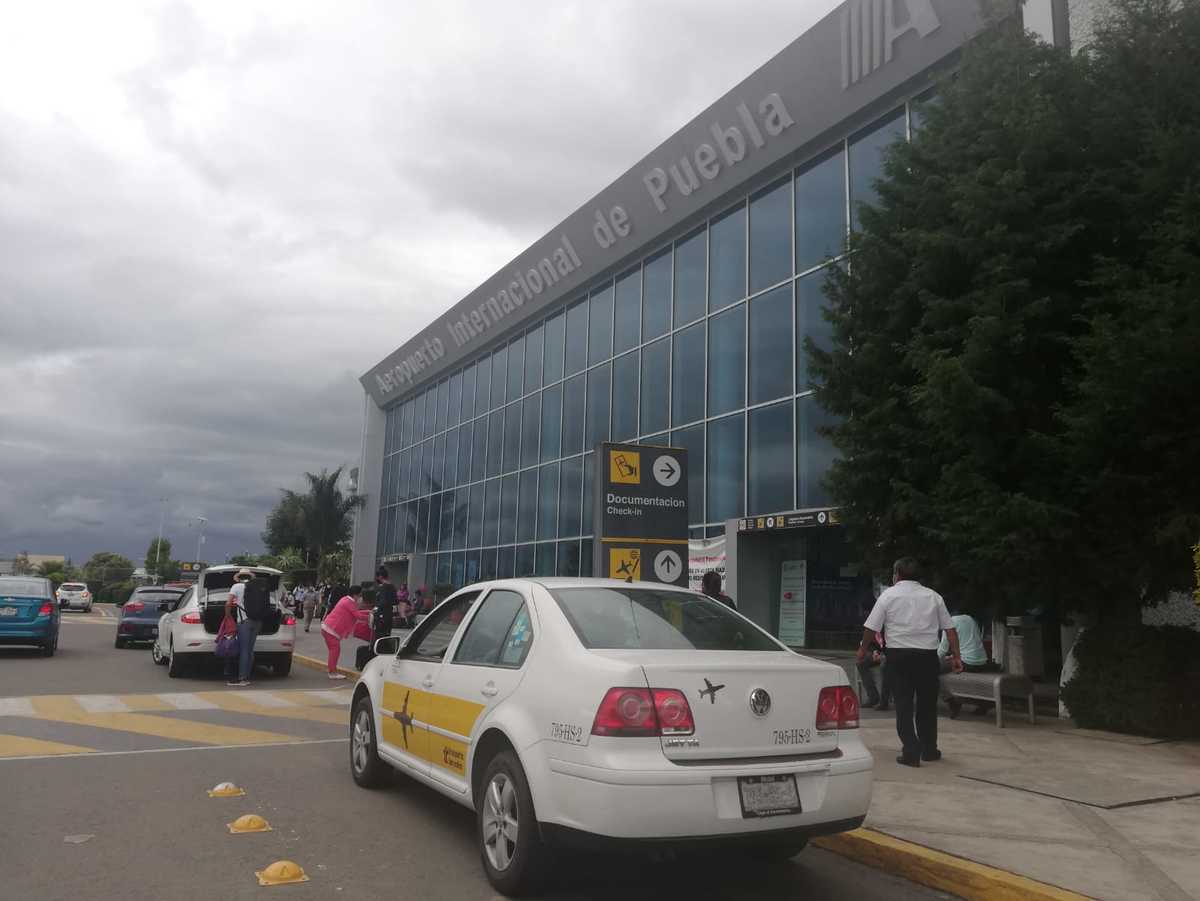 Aeropuerto Internacional de Puebla “Hermanos Serdán”. (Verónica López)