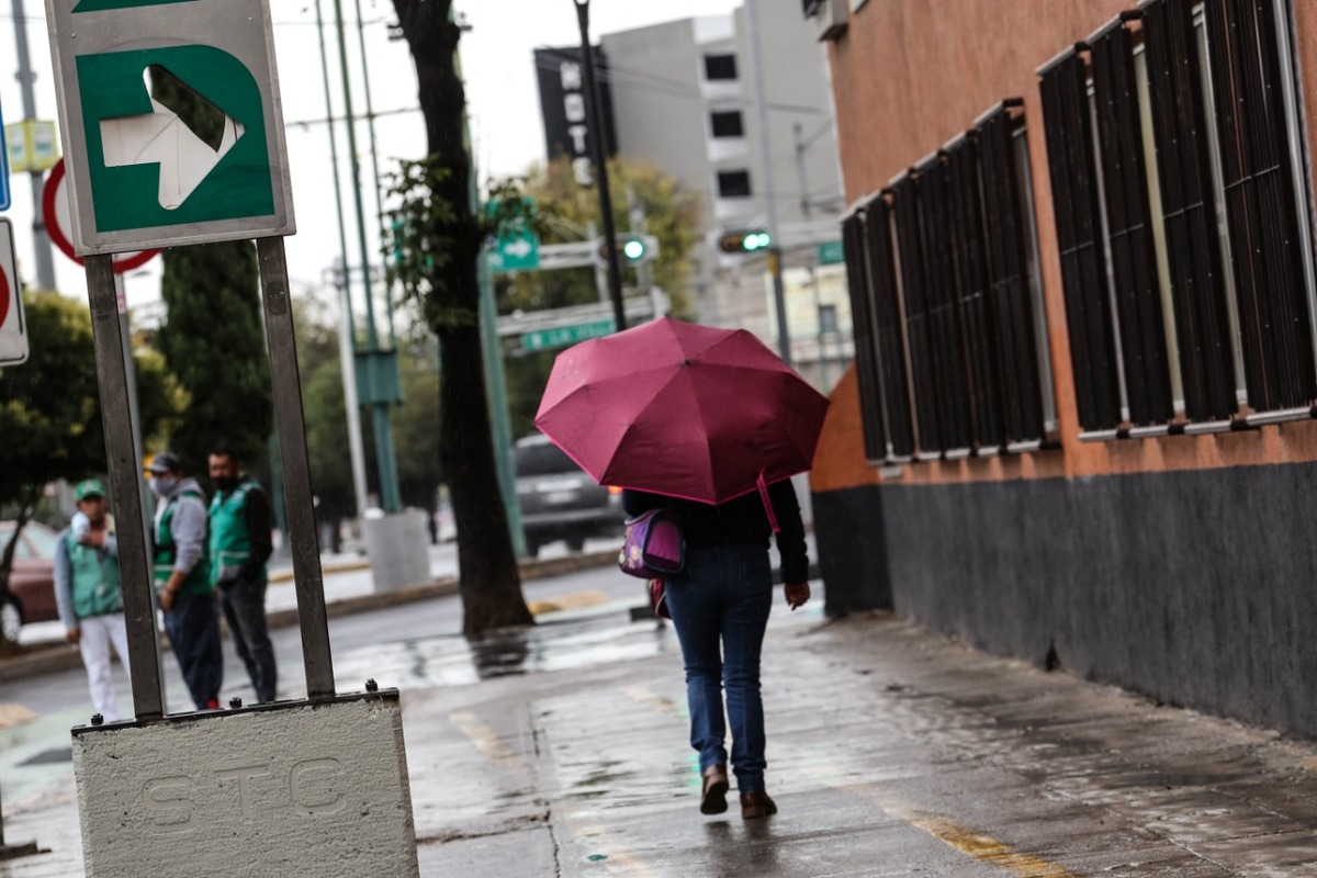 Lluvias en la ciudad de México provocadas por el paso de 'Grace'. (Octavio Hoyos)