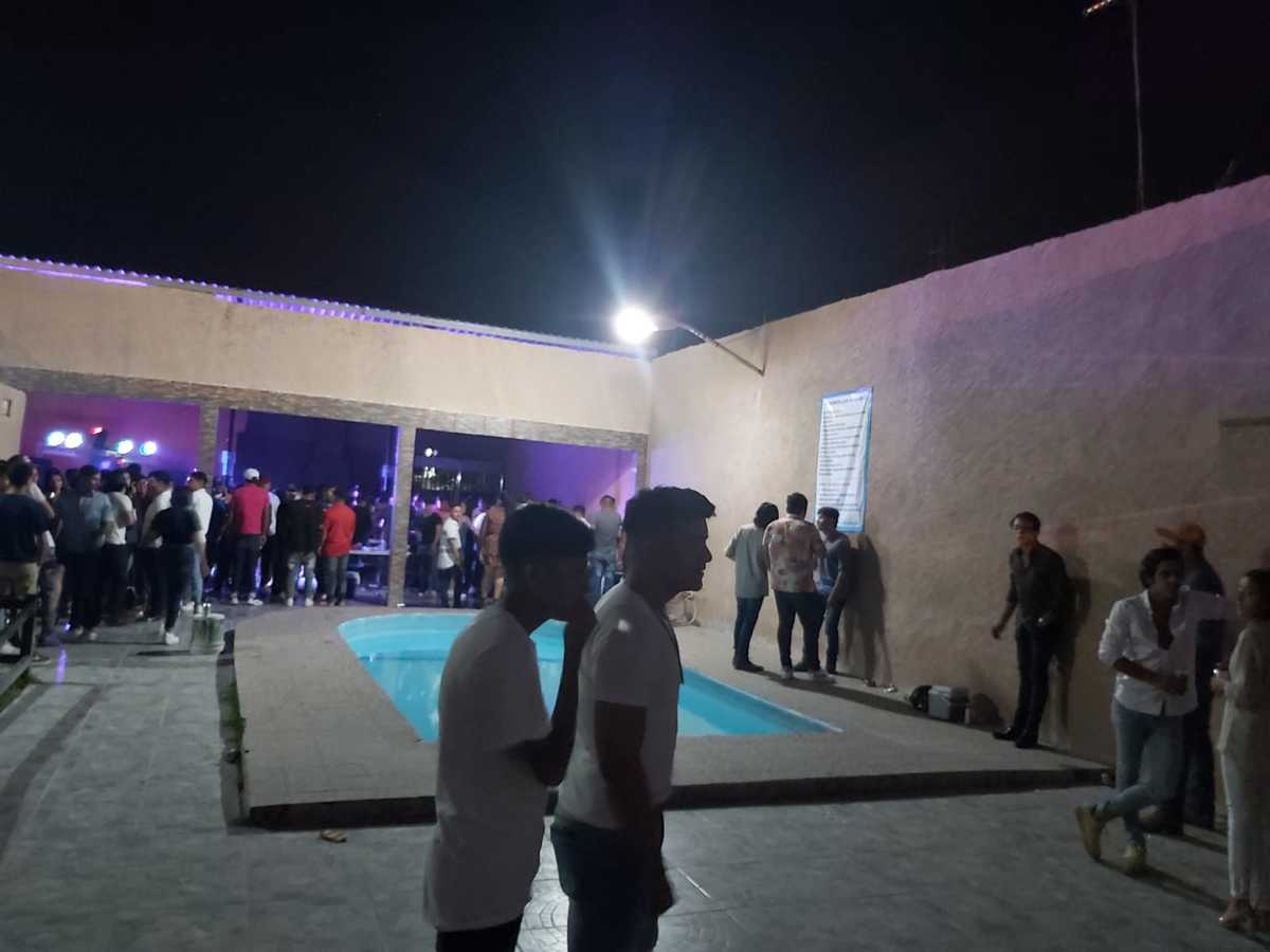 Los organizadores de la fiesta no contaban con el permiso para el evento. | Especial