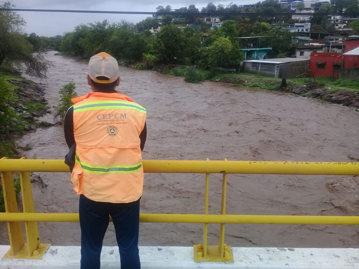 Prevén que algunos ríos se desborden debido a las lluvias. (Jocelyn Estrada)