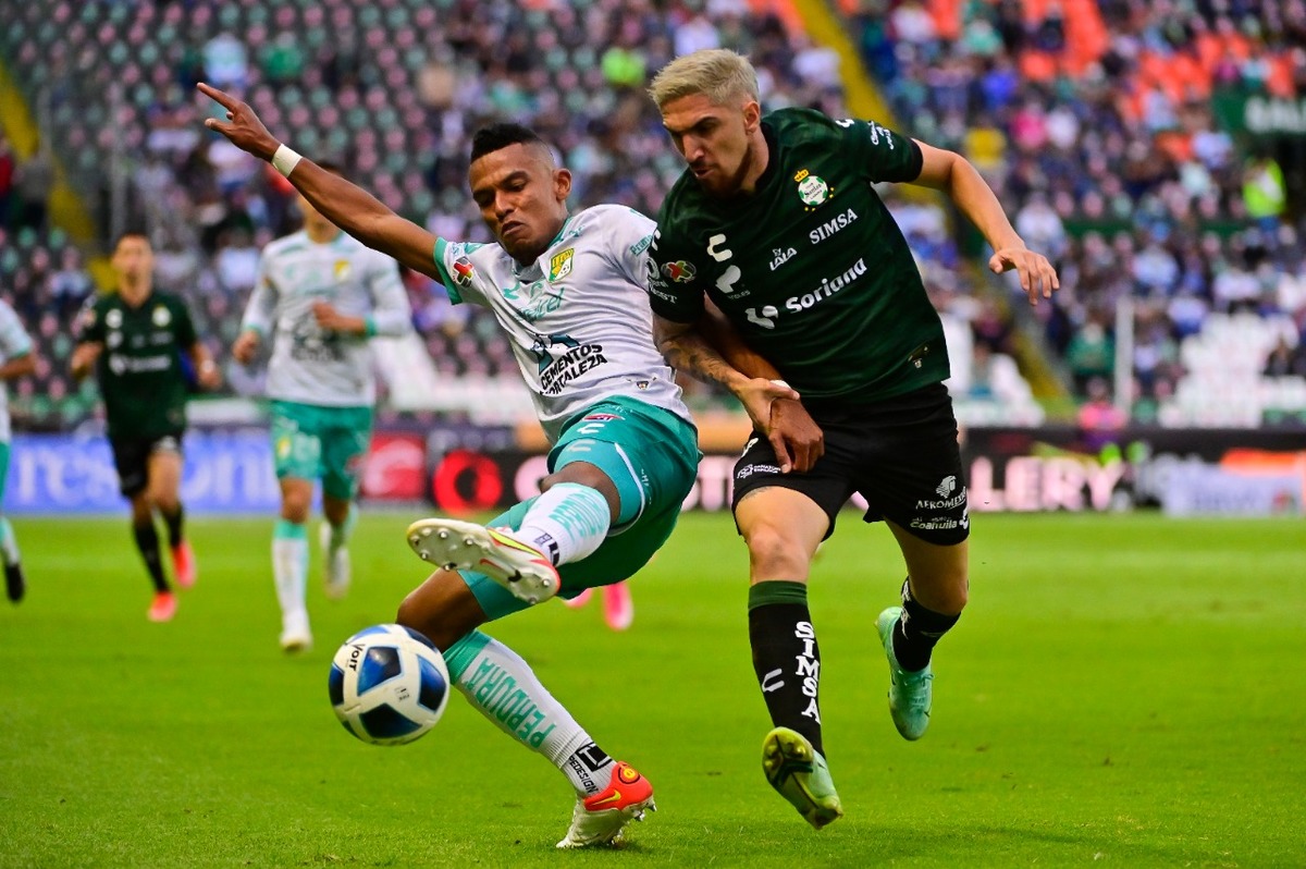 Santos Laguna y León empataron 1-1 en la jornada 6 del Apertura 2021. | Imago 7