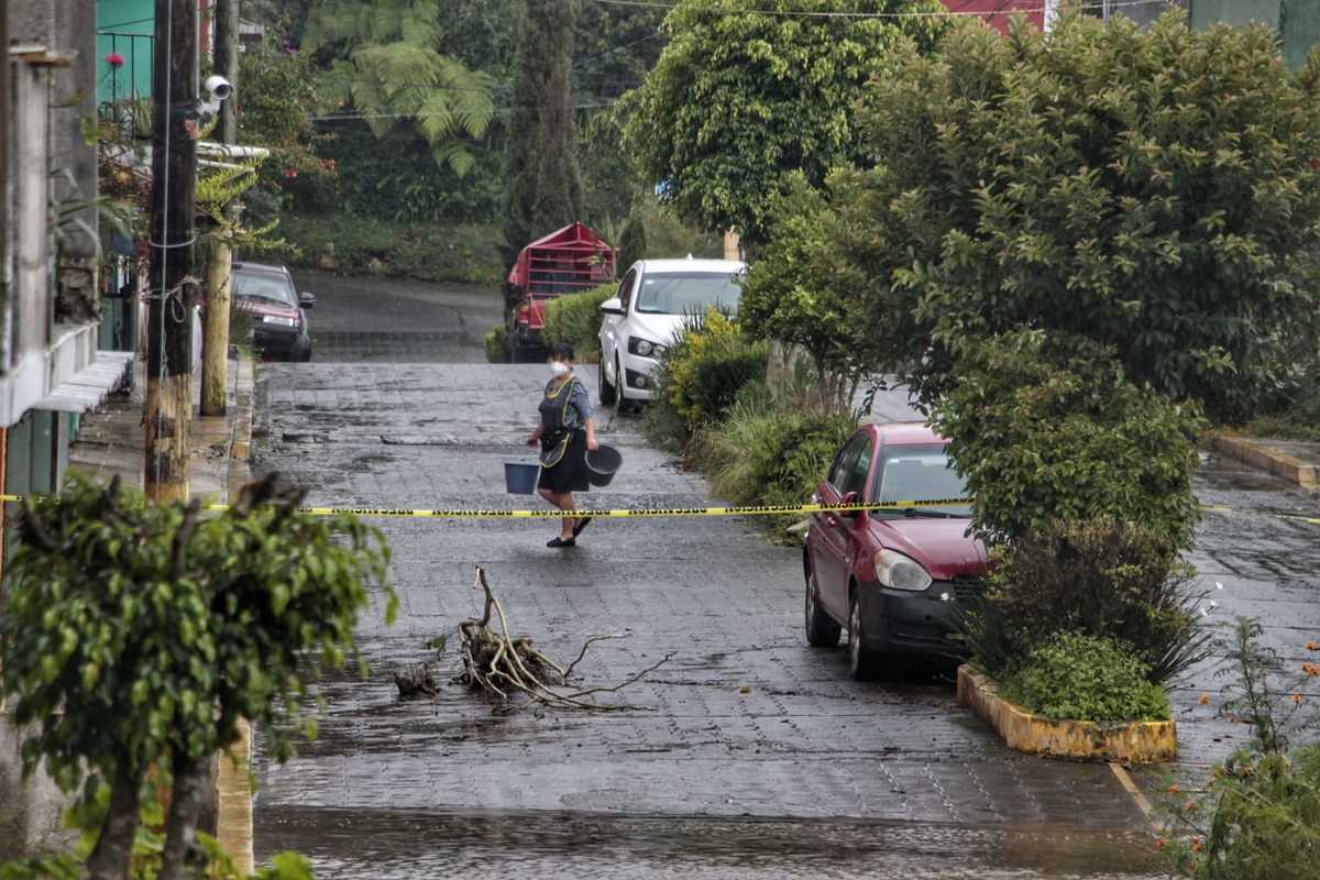 Afectaciones del huracán Grace en Huauchinango | Melanie Torres