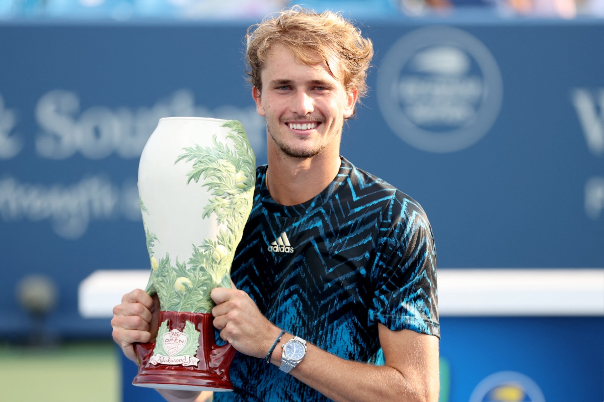 Alexander Zverev, campeón del Masters 1000 de Cincinnati (AFP)