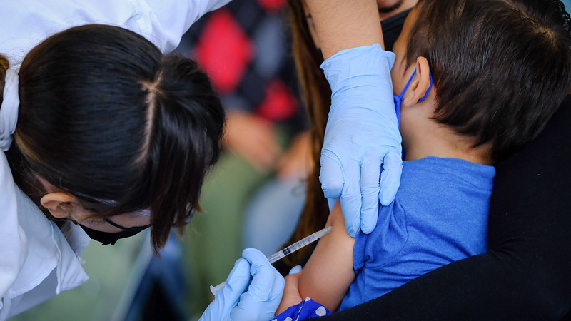 En esta segunda y última jornada se vacunaron a 17,395 niños. (Cortesía)