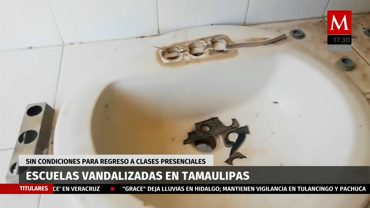 72 veces se han metido a robar la escuela, la dejaron como en obra negra
