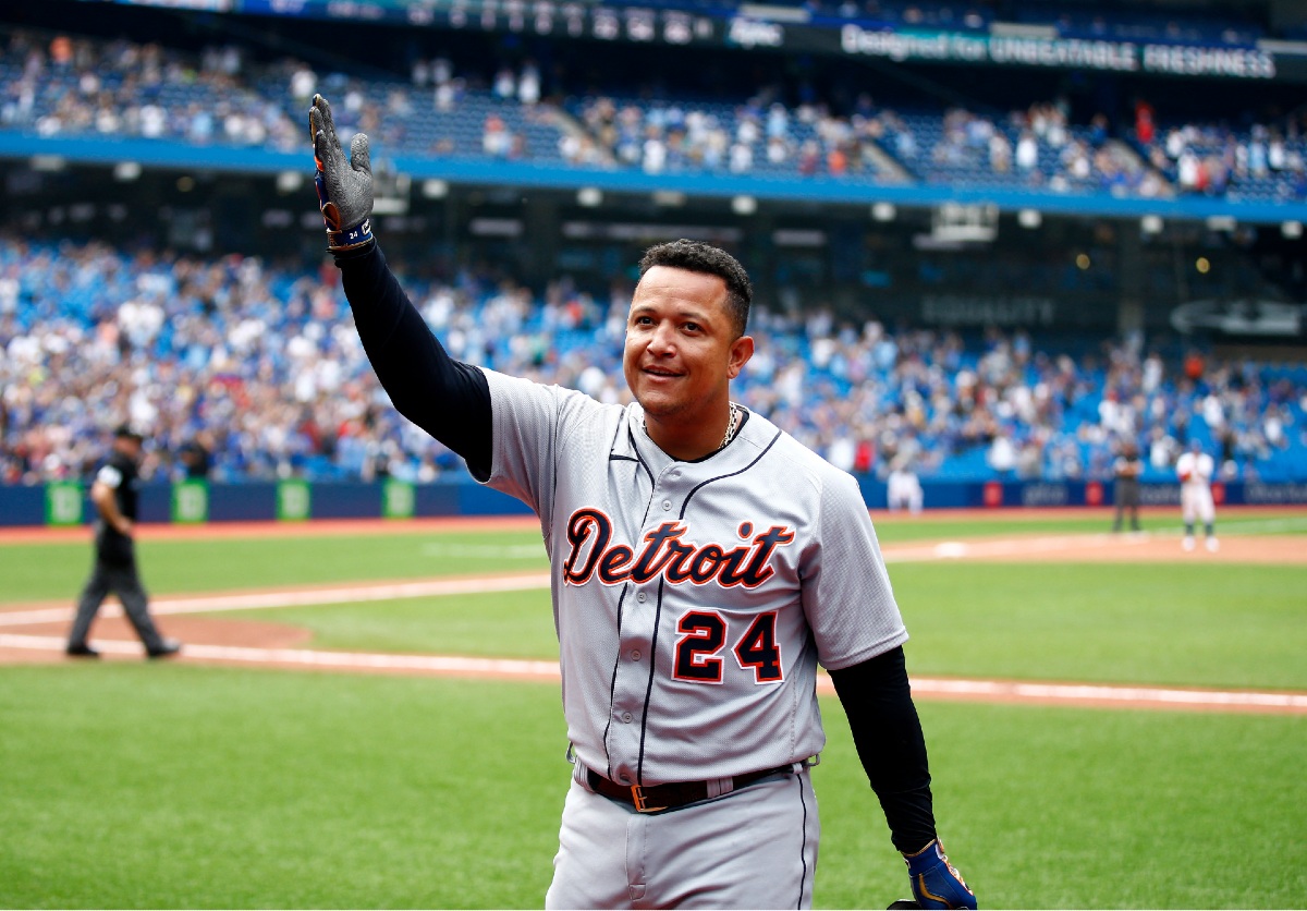 Miguel Cabrera conecta jonrón 500 en Grandes Ligas (AFP)
