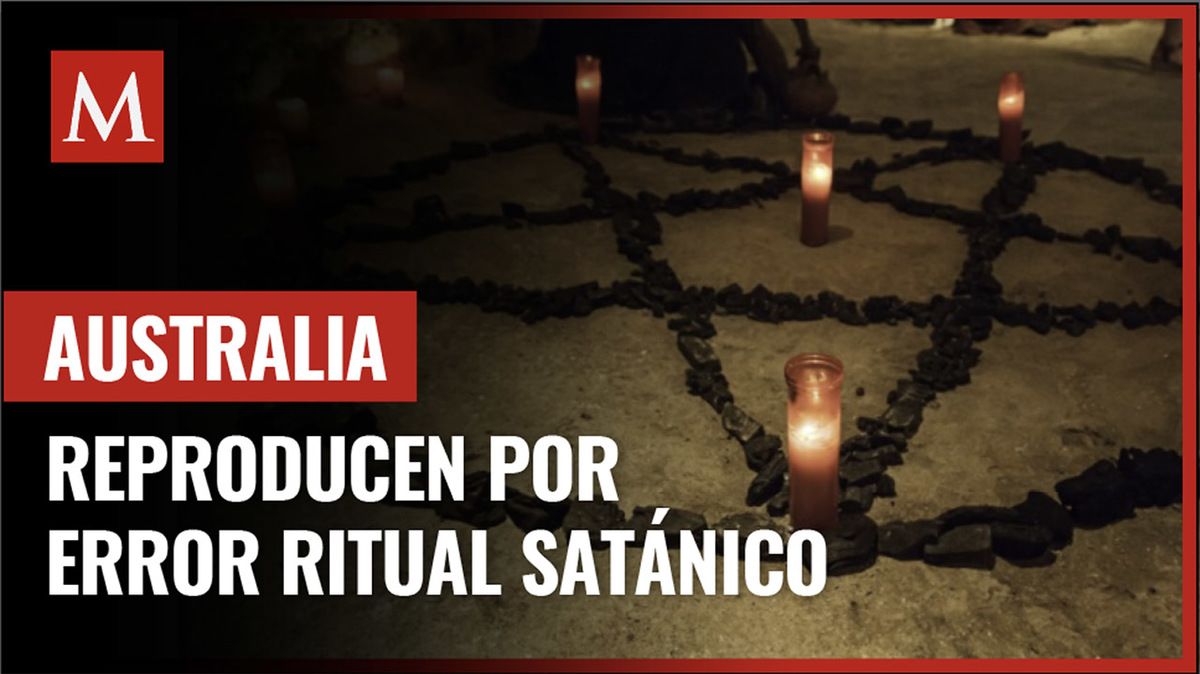 Reproducen por error ritual satánico durante noticiario de Australia