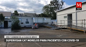 Supervisan CAT Morelos para pacientes Covid19