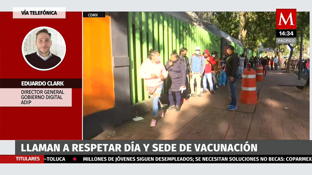 Autoridades capitalinas piden respetar fecha y sede de vacunación
