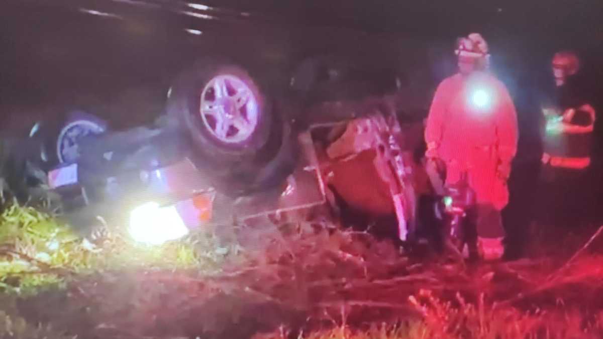 El accidente  ocurrió sobre la carretera a Tesistán. (Especial)