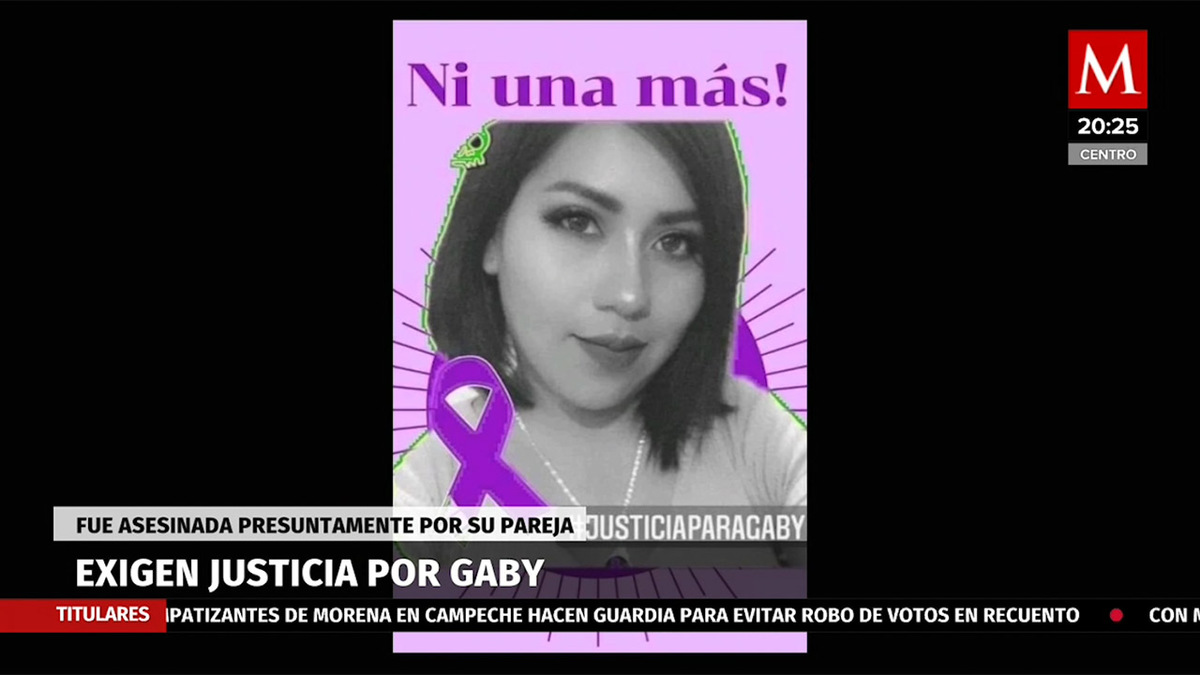 Exigen justicia por Gaby, asesinada por su pareja en Michoacán