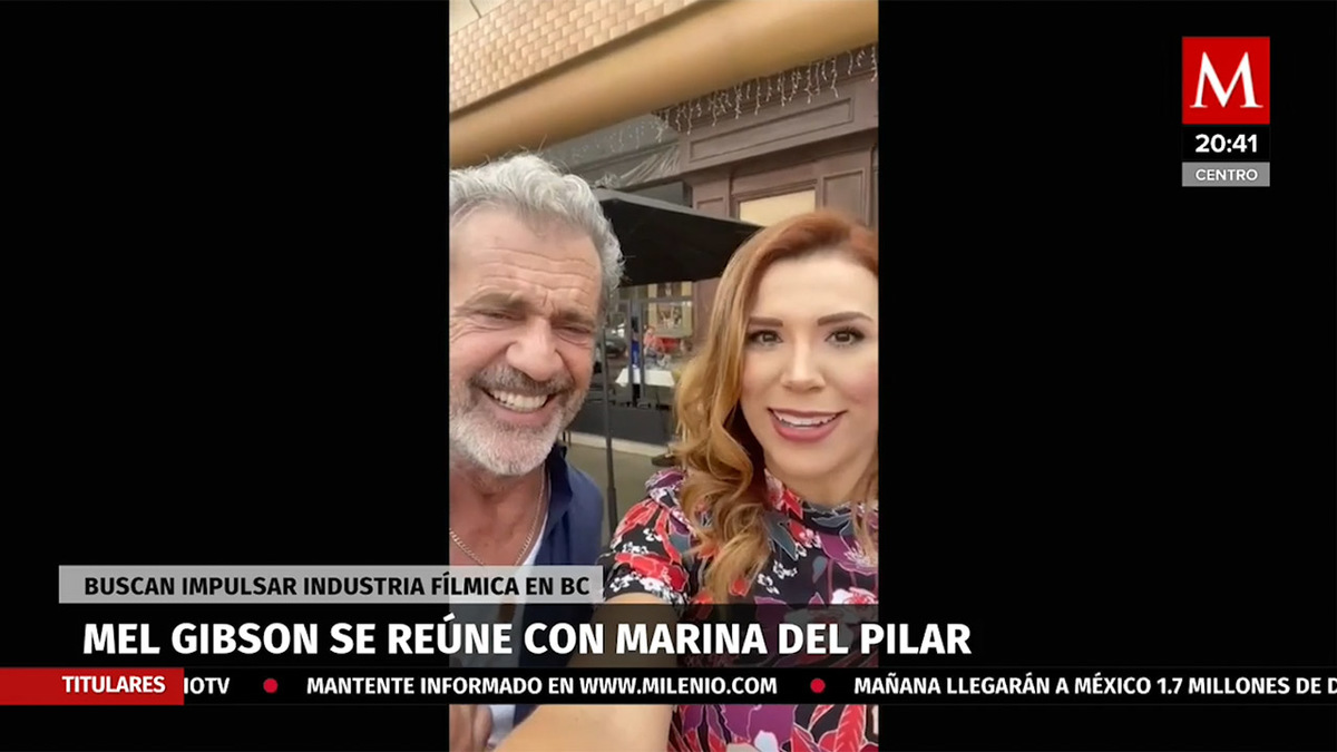 Mel Gibson se reune con Marina del Pilar