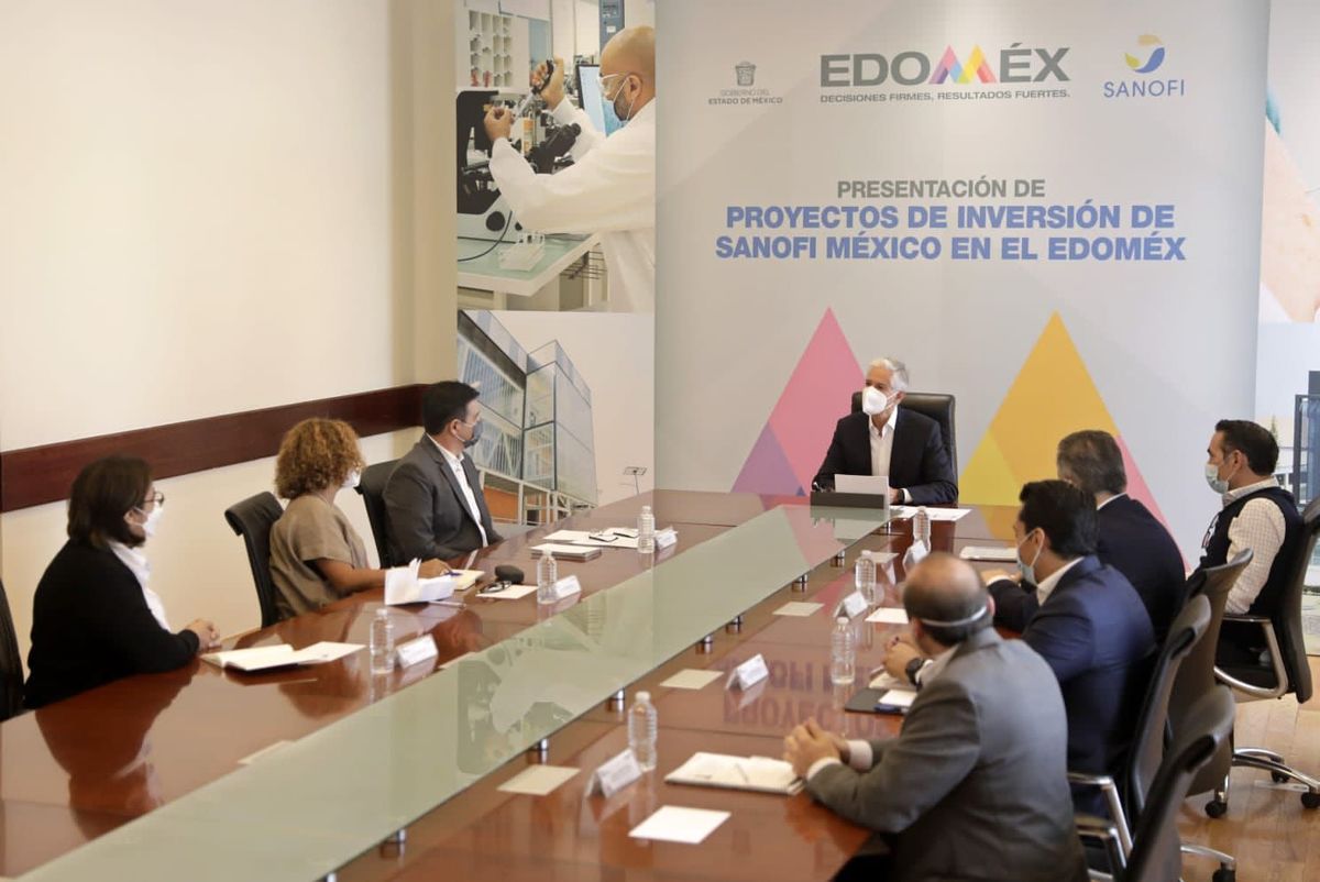 Reconoció a la industria farmacéutica mexiquense, ubicada como el segundo lugar nacional.