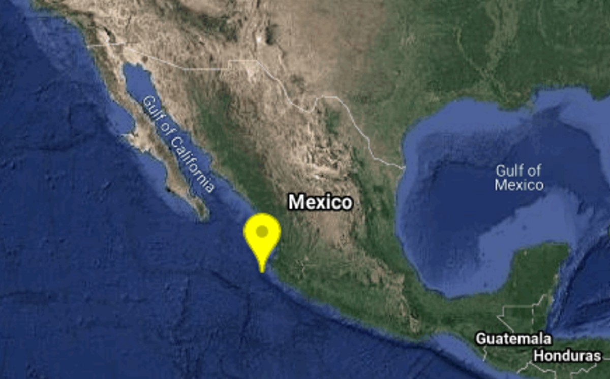 Sismo de hoy 23 de agosto en Puerto Vallarta, Jalisco. (Especial)
